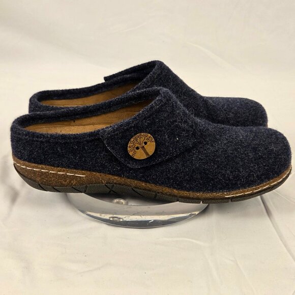 Earth Ezra Wool Clogs – Blue – Women’s Size 8.5 - Picture 6 of 8